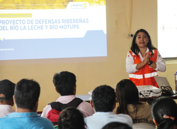 CRN REALIZÓ 119 TALLERES INFORMATIVOS EN 65 LOCALIDADES DE LAS CUENCAS LA LECHE Y MOTUPE